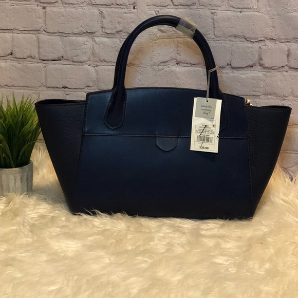 a new day Handbags - Winged Satchel Handbag, Detachable Crossbody Strap
